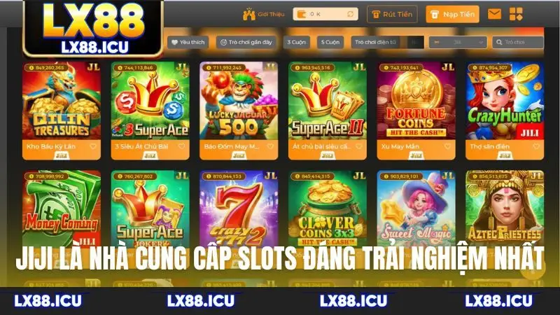 JIJI là nhà cung cấp slots đáng trải nghiệm nhất