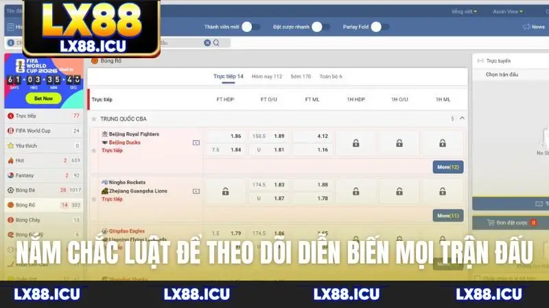 Nắm chắc luật để theo dõi diễn biến mọi trận đấu