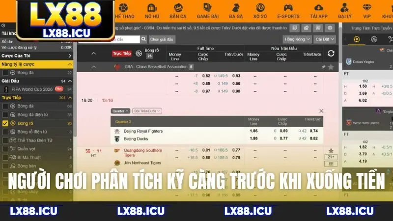 Người chơi phân tích kỹ càng trước khi xuống tiền
