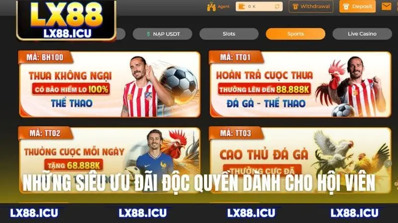 Những siêu ưu đãi độc quyền dành cho hội viên